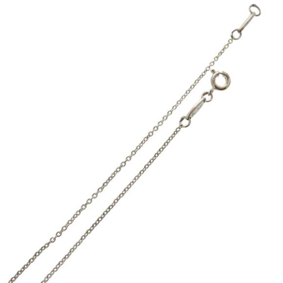TIFFANY Silver Teardrop Necklace